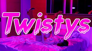 Twistys - Jewelz Blu’s naughty escapade: from underwear taunt to out-of-this-world pleasure