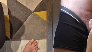 Elena Clark Fuck with Grey Pantyhose and Boots