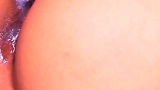 Post-gym: Passionately licking her creamy and juicy pussy