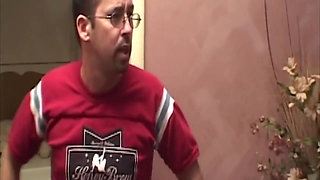 Gangbang with Young Slut - Fucked Hard in Ass and Pussy