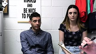 Gf gags and fucks and bf needs to watch all of it