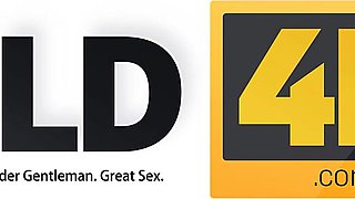 OLD4K. After sensitized blowjob make-out stunner is prepared for lovemaking with older BOYFRIEND