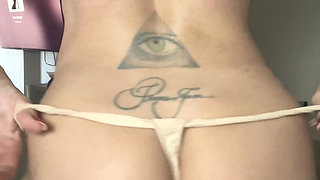 Shredded body built to be nutted from every angle