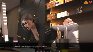 New Boss Having Fun With Secretary Gail