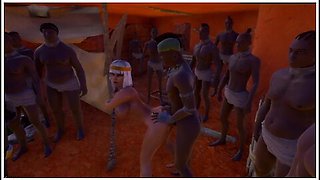 Cleopatra Cumslut 3d Part 3/f