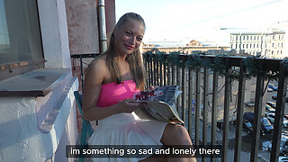 Classic Truth or Dare Game Ending! She Gets Cum All Over Her Tits