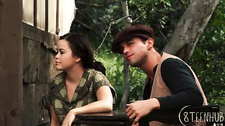 Sneaky mademoiselle - gangbang movie - 8TeenHub