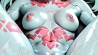 Sex Robot Slave Gets Pussy Destroyed by Master