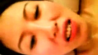Lebanese-Chinese Chick Bangs a Black Guy