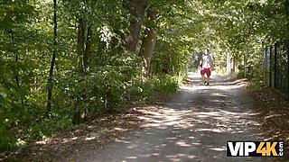 Valentina Sierra & friends indulge in public sex with big tits & saggy titties