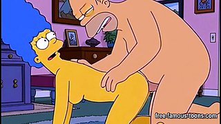 Marge Simpson cheating wife