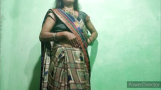 Indian village bhabhi sex with his Husband in Saree