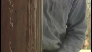 Blonde Busty Gardener Lady Double Penetration Threesome with Husband Vintage Anal