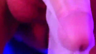 Horny Nylon Masturbation Together with Her Guy with Amazing Scene!