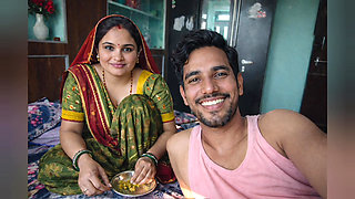 Village Newly Married Indian with Girlfriend hot Video