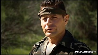 Blonde Chic Diana Gold Gets a DP from Two Soldiers out of Uniform - Private Porn Sex Videos