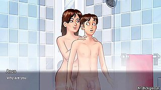 Busty Milf Jerks Her Stepson In The Shower Creampies Sex - Car Toon