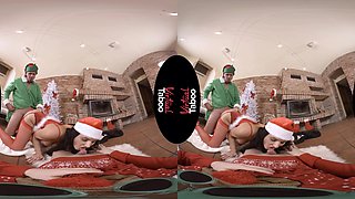 Ania Kinski VR Porn: Dear Santa! I Badly Need A Mom! - VirtualTaboo