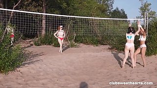 Volleyball Beach Game