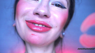 Bright Pink Lipgloss Halloween Kiss Sticky Dream Marks