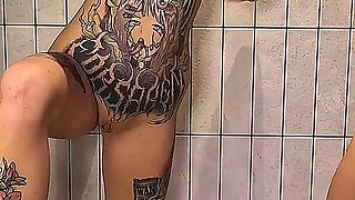 I Let My Petite Blond Friend Pee on Me! We Peed so Much