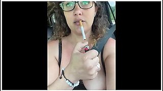 Naughty Mommy - Mommy Drives Topless Malloryknox37