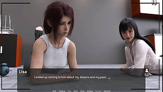 Pantyhoes: the employees are angry to their boss, because  he fucked them all ep 8