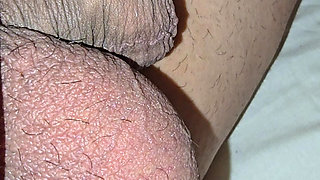 Step mom pulled step son big balls making him hard as fuck