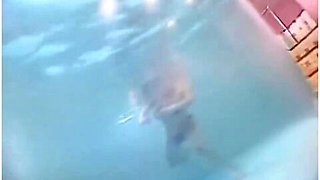 Busty Japanese Fuck Slut Is Doggystyled In Pool