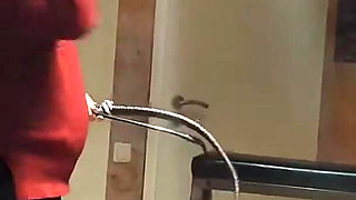 Domlady Mia - Punishment of Terror for the Slave - Whipped on the Stretching Rack and at the Ceiling Bar - Part 3