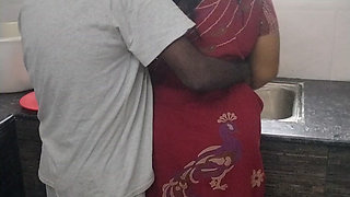 Tamil Wife Hot Sex at Kitchen on Morning