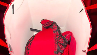 On Valentine’s Day, He Surprised His Hot Girlfriend with Sexy Lingerie and They Fucked Each Other for a While