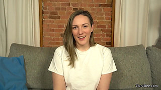 Small dick POV blowjob and cowgirl - Clara Dee POV