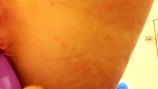 Lucky's Solo Anal Stretching Session