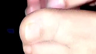 Amateur Handjob and Nice Feet Nice Toes