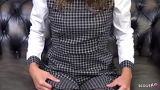 Japanese Teen Surrenders to First Wild Passionate Release