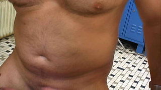 Squirting Hot Babe in Piss and Cum Bukkake Gangbang Homemade