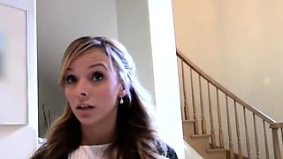 PropertySex - Sexy petite realtor fucks pervert pretending