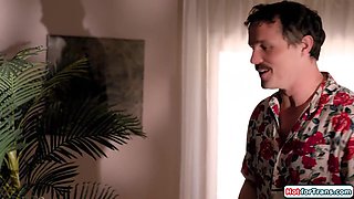 Latina caught cuckold with super-steamy XXL penis transgender princess Zariah Aura