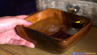 Saucy teens lesbian massage breathtaking X-rated clip