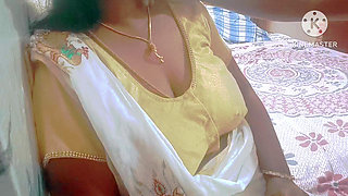 A horny housewife seduced and fucked by neighbour young boy -with Tamil Audio and real moaning