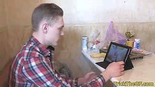 Cheating russian beauty banged by a stranger