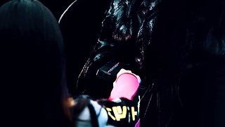 Real Life Hentai - Rae Lil Black fucked by huge alien