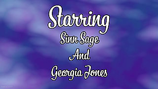 My Girlfriend Watches Straight Porn Featuring Sinn Sage, Georgia Jones