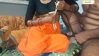 Indian Desi Housewife Rani Bhabhi Fucked by Brother-in-law After Making Her