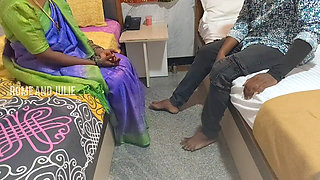 Step Mom and Step Son Having a Sex Front of Step Dad