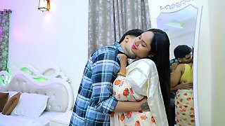 Young Step Brother Gets Hard For Hot Sister-in-Law - Desi Bhabhi Anal & Blowjob