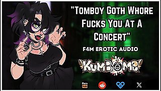 Car Toon And Erotic Audio - [f4m] Tomboy Goth Whore Fucks You At A Concert [tomboy] [goth] [fdom] [public Sex]