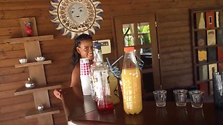 Three women is just enough for a cock that big