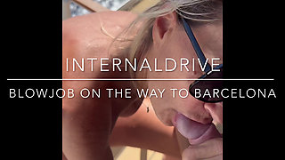 Blowjob on the Way to Barcelona